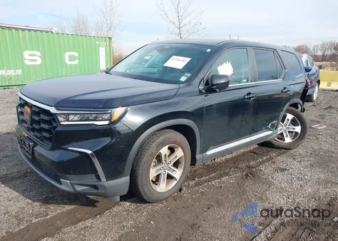 2024 Honda Pilot Ex-L 7 Passenger из США, поврежденный, VIN 5FNYG1H5XRB045207